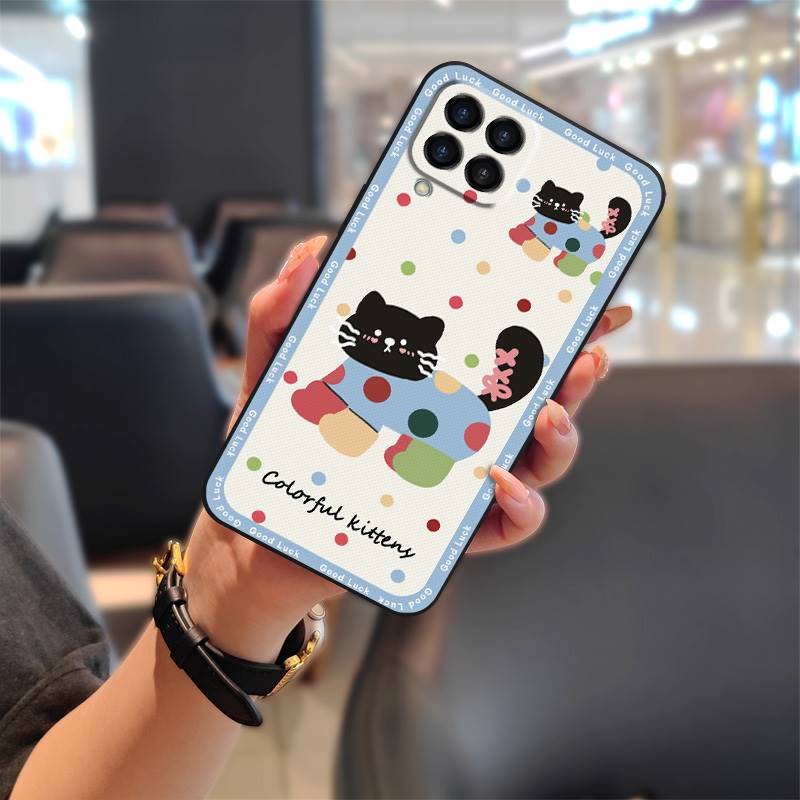 Мягкий чехол Чехол-карман для телефона Чехол для телефона Для Samsung Galaxy M33 5G Global/SM-M336B/DS/Jump2 Граффити Грязеотталкивающий Противоударный