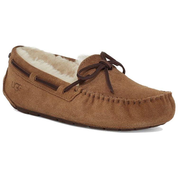 UGG Dakota Тапочки Каштан Женские Кроссовки Коричневые 1107949-CHE