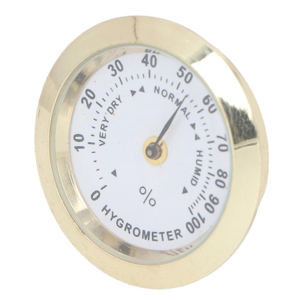 Гигрометр для скрипичного футляра, мини-гитарный влагомер, круглый измеритель влажности для музыкальных инструментов