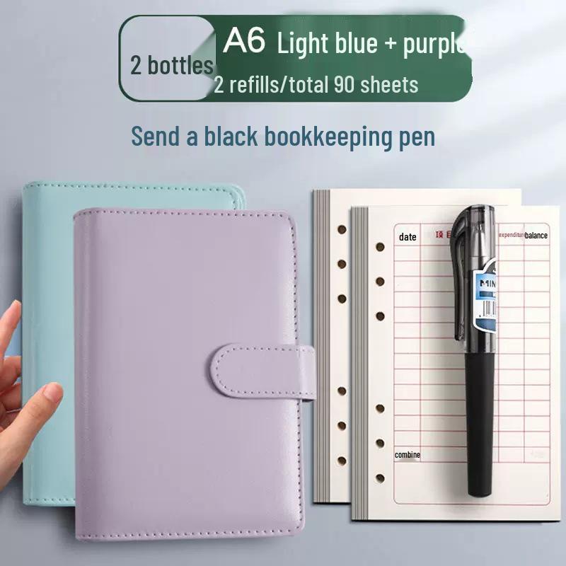 Бюджетный планер в стиле макарон: Корейский Дневник Наличных & Детская Тетрадь Расходов