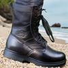 Ultra-light Umbrella Boots Airborne Flight Boots Combat Boots Outdoor Mountaineering Military Fans High-top Wear-resistant Special Forces