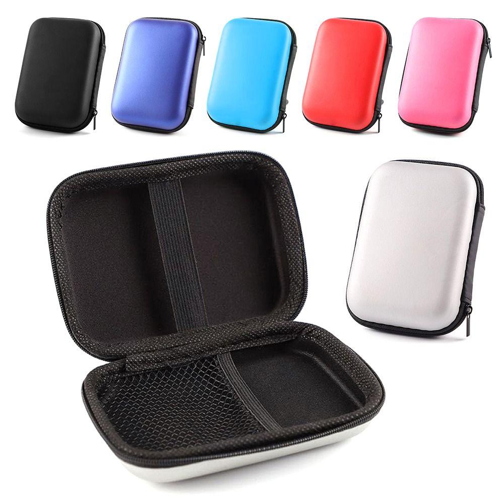 Case Carry Memory Card Case 2.5" External HDD SSD Box Earphone Bag Hard Drive Disk Case Storage Box