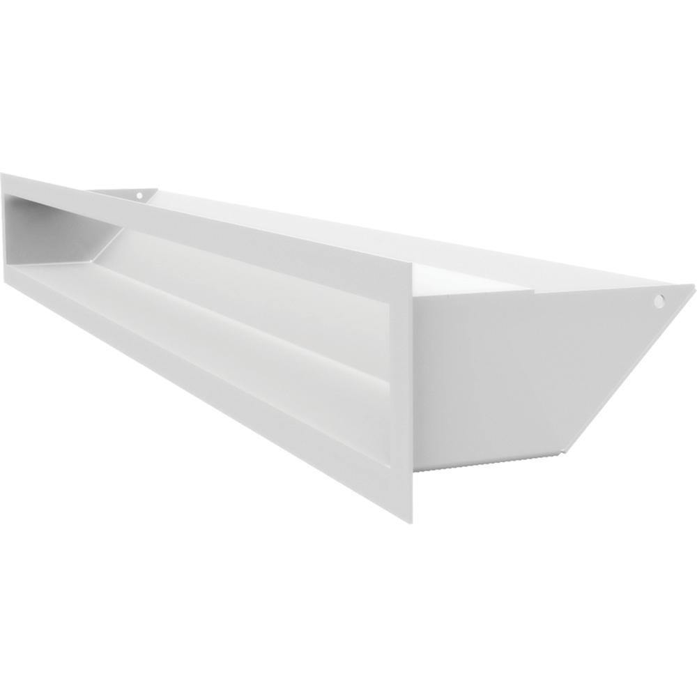 Крышка вентиляционная LUFT 9x80 белая Slim