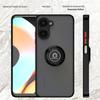 Ударопрочный Матовый Магнитный Чехол Для Realme 11 10 Pro Plus 9 8 7 Pro 5G 9i 8i C35 C33 C31 C30 C21Y C55 C53 С Кольцом-Подставкой Чехол Для Телефона