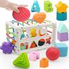 REMOKING Baby Educational Baby Shape Matching Educational Fingertip Educational Shape Color Sensory Play Entrance Baby Ages Toys, Toys, Toys, Toys,