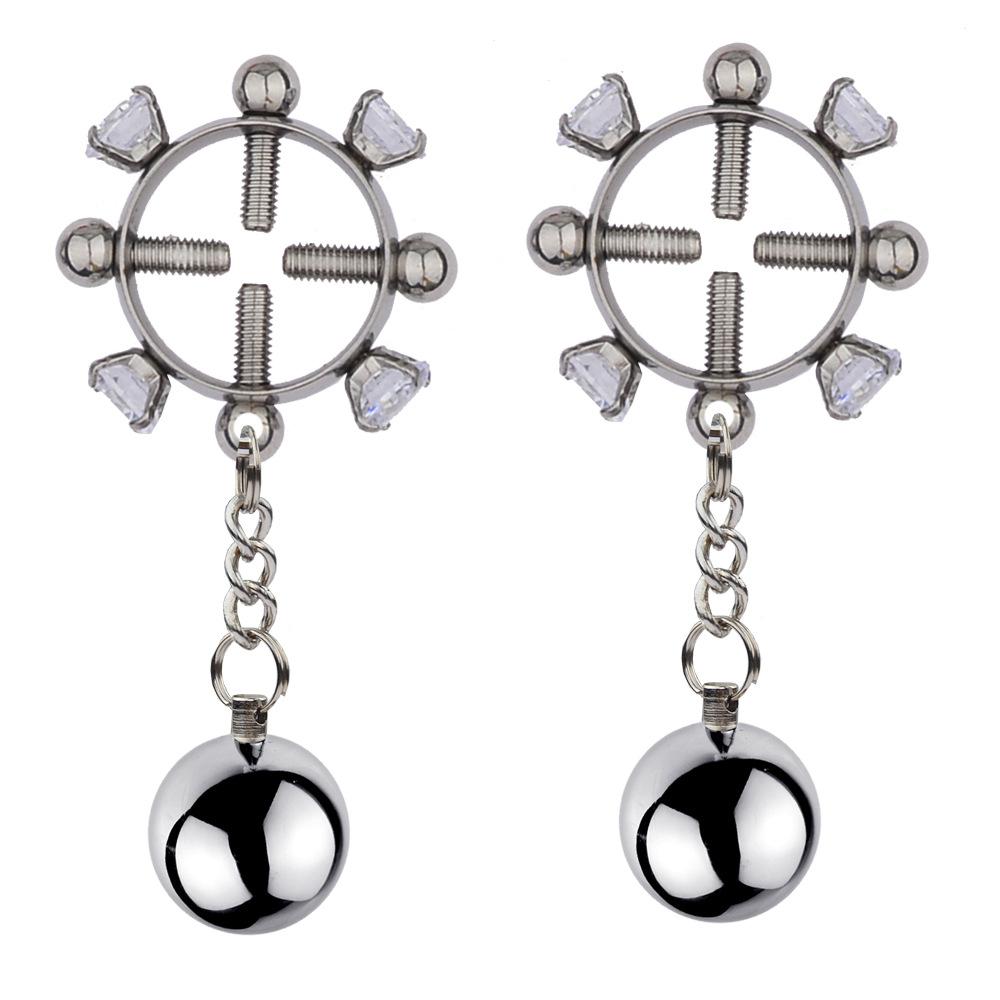Nipple Clamps With Chain Nipple Stimulator Nipple Clamp Sex Toys for Woman