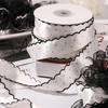 Gift Box Bouquet Polka Dots Ribbons DIY Bow Dot Lace Ribbon Hair Accessories Tape Ribbons  Cloth