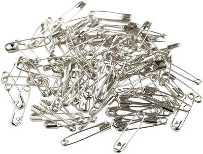 MERZEN Products Английские булавки Безопасные булавки, Серебристые, 27 мм, 100 штук, AC111-1