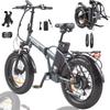 PASEBIKE EB07 Электровелосипед 1000 Вт Аккумулятор 23 Ач Максимальная скорость 50 км/ч Запас хода 120 км Гидравлический дисковый тормоз