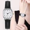 Stylish Ladies' Pu Leather Quartz Watch - Fashionable Alloy Pointer Clock with Precise Timekeeping - Ideal Gift for Women