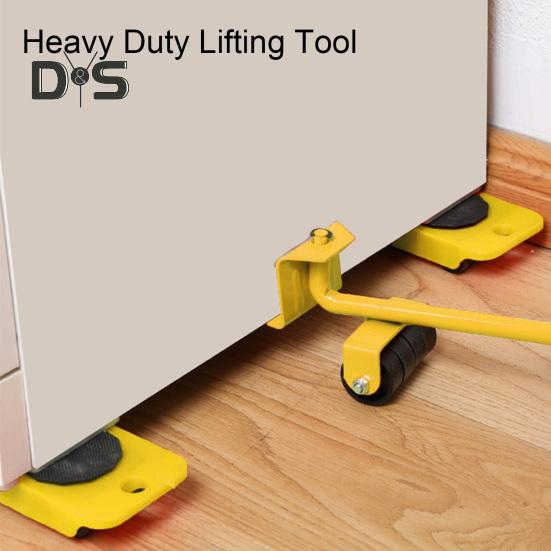 1 Set Furniture Mover with 8 Wheels Heavy Duty Furniture Lifter 330Lbs Load Bearing Multifunction Appliance Roller Furniture Moving Dolly Slider Tools