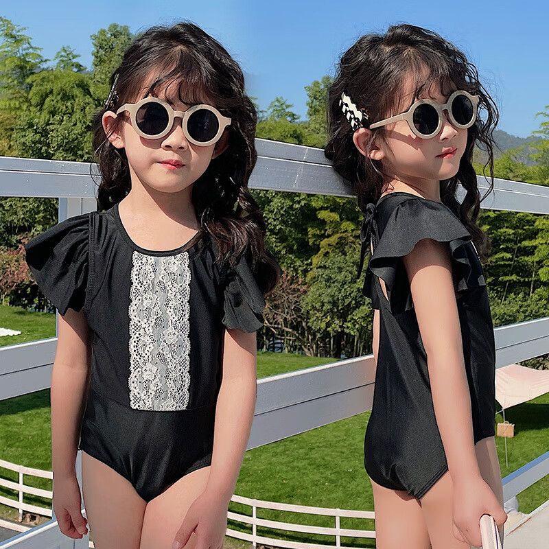 Girls' Cute One-Piece Toddler Swimsuit
