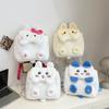Adorable Plush Bear Backpack Students Filling Stylish Versatility For Daily Use