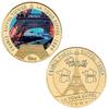 Eiffel Tower commemorative coin military challenge coin enthusiasts collect gifts metal crafts
