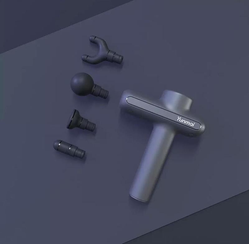 2020 Xiaomi Mi Yunmai Fascia Gun Pro Базовый беспроводной ручной электрический пистолет для массажа мышц тела Ударный пистолет для тренировок Беговая терапия Облегчение боли в мышцах