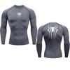 Printed Men's Athletic Compression Shirts Athletic Quick Dry Breathable Rash Guard Athletic Tight Workout Tops Summer Men