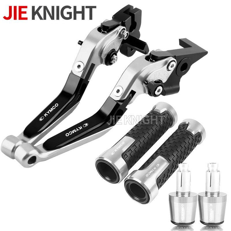 Moto Brake Clutch Lever Folding Handle Hand Grips Set For KYMCO DOWNTOWN XCITING K-XCT CK250T 300 CK300T ABS 400 500RI S400