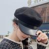 Новые женские весенне-зимние бейсболки из натуральной кожи на плоской подошве для отдыха 55-60 см, индивидуальный размер, уличная шляпа Snapback для гольфа