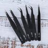 Industrial Repair Tools Anti-Static Stainless Steel Tweezers Curved Straight ESD Safe Eyebrow Clip