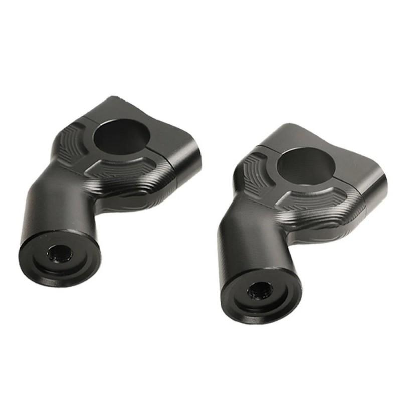 Motorcycle Handlebar Riser Kit Triumph Bobber T100 T120 Speed Twin - Black Height Extension Mount