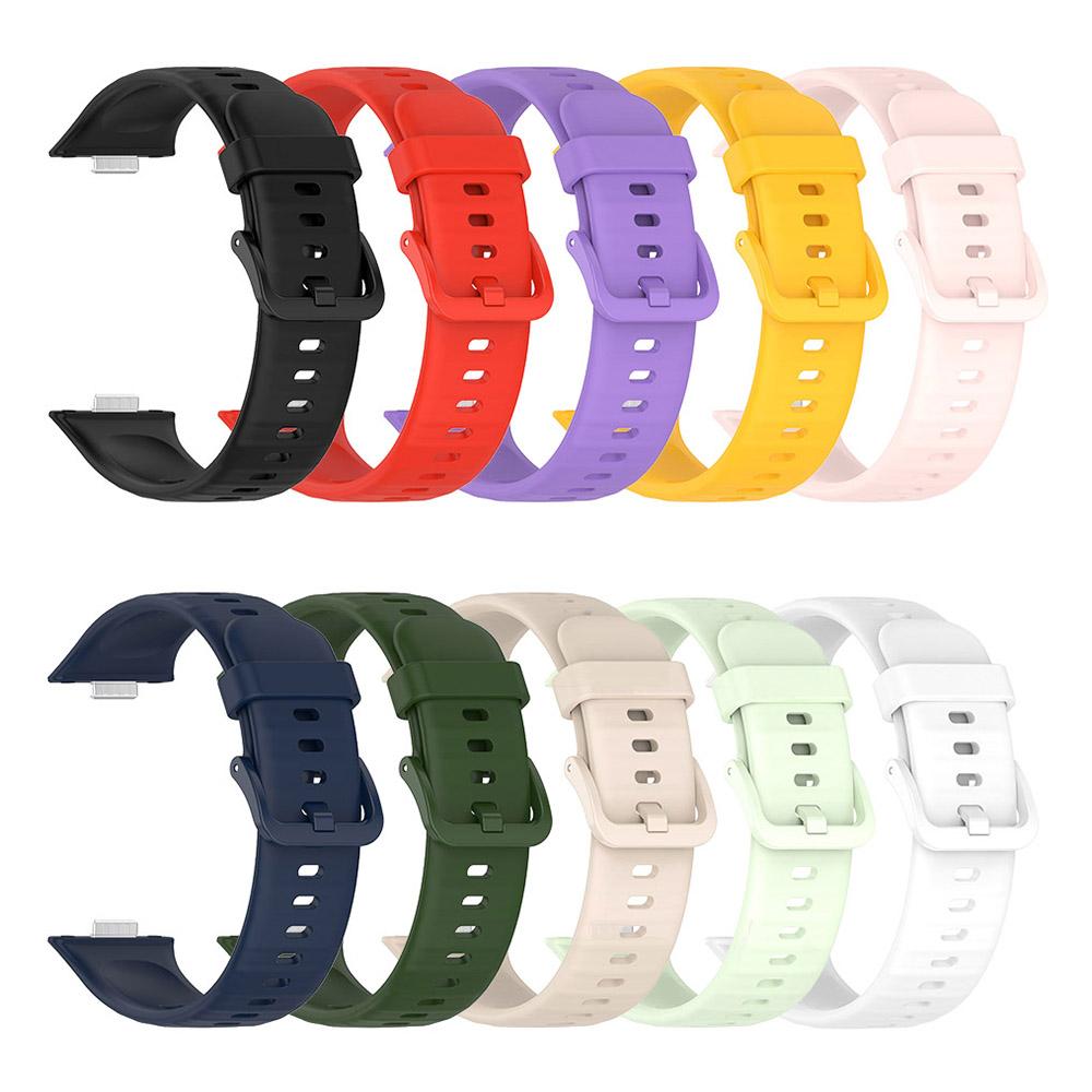 Силиконовый ремешок для Huawei Watch Fit 3 Fit3 Smart Watch Band