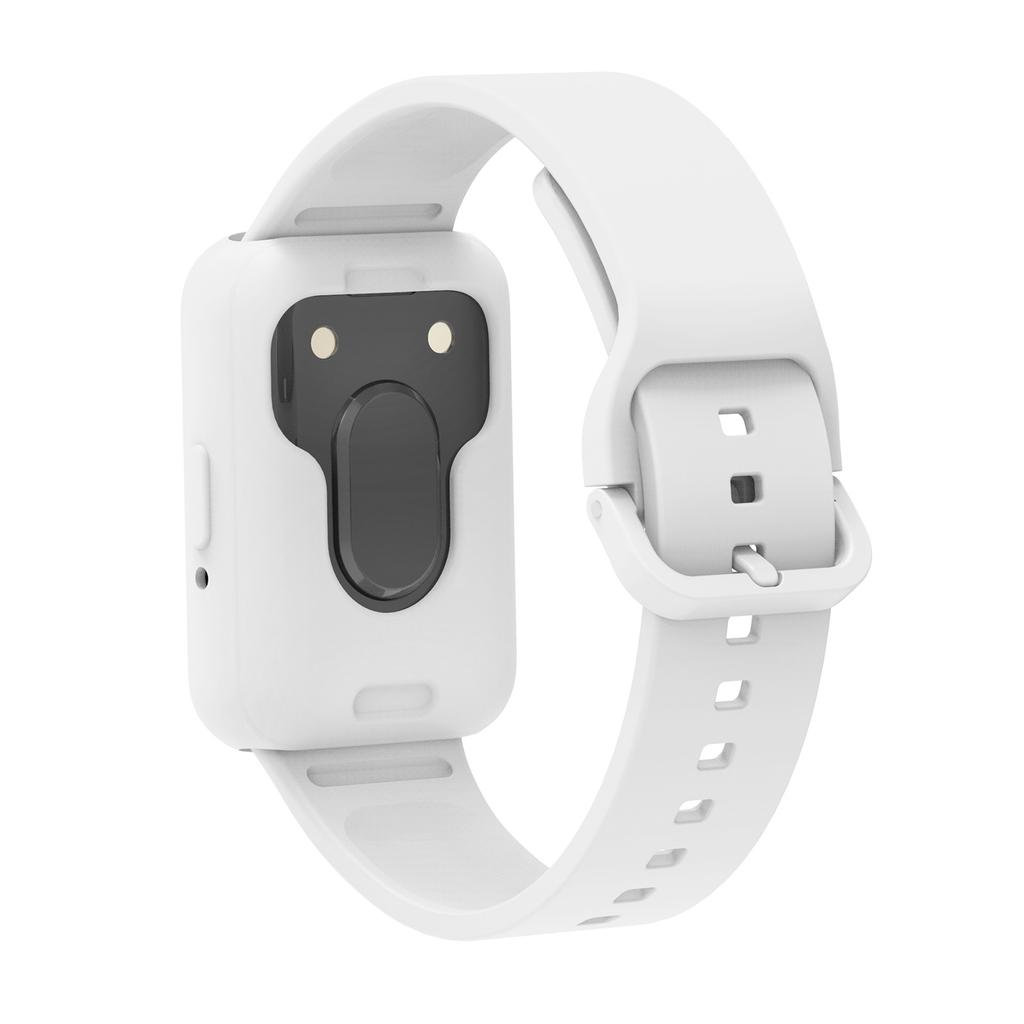 Soft Silicone Case Protective Cover for Samsung Galaxy Fit 3 Smart Bracelet Full Coverage Guard Multiple Color Option