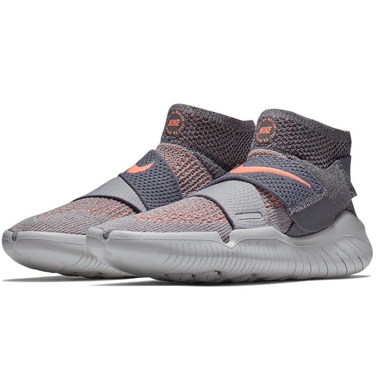 (WMNS) Nike Free RN Motion Flyknit 2018 'Grey Crimson' Women's 942841-003