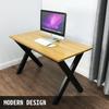 Metal Table Legs 28.3 x 23.6 Inch Black Table Legs Premium steel table legs with X-frame style Steel Bench Legs Country Style Table Legs Furniture Leg