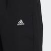 Adidas Тканые брюки обычного кроя с поясом, мужские брюки, черные H39279