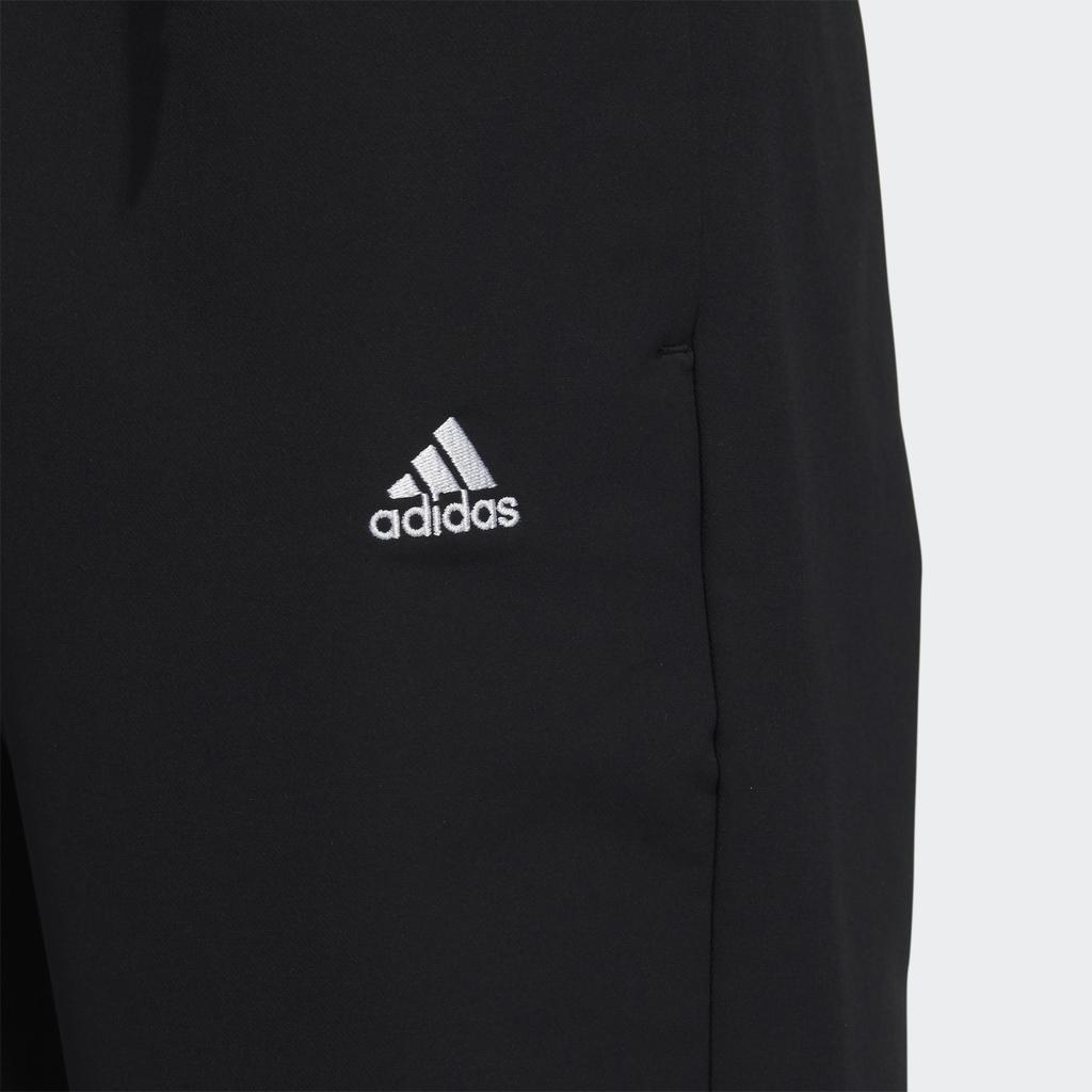 Adidas Тканые брюки обычного кроя с поясом, мужские брюки, черные H39279