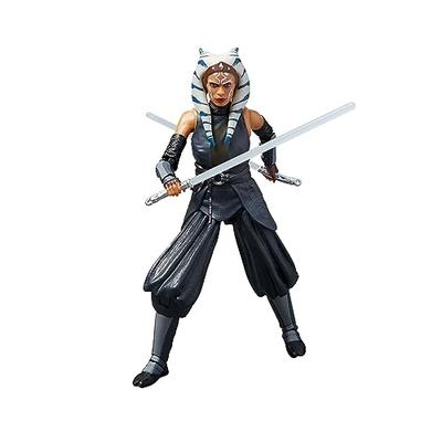 Hasbro Звездные войны Серия Black Асока Тано, Звездные войны "Асока" 6 дюймов (15 см) Фигурка, Возраст 4 года и старше, F7038, Аутентичная