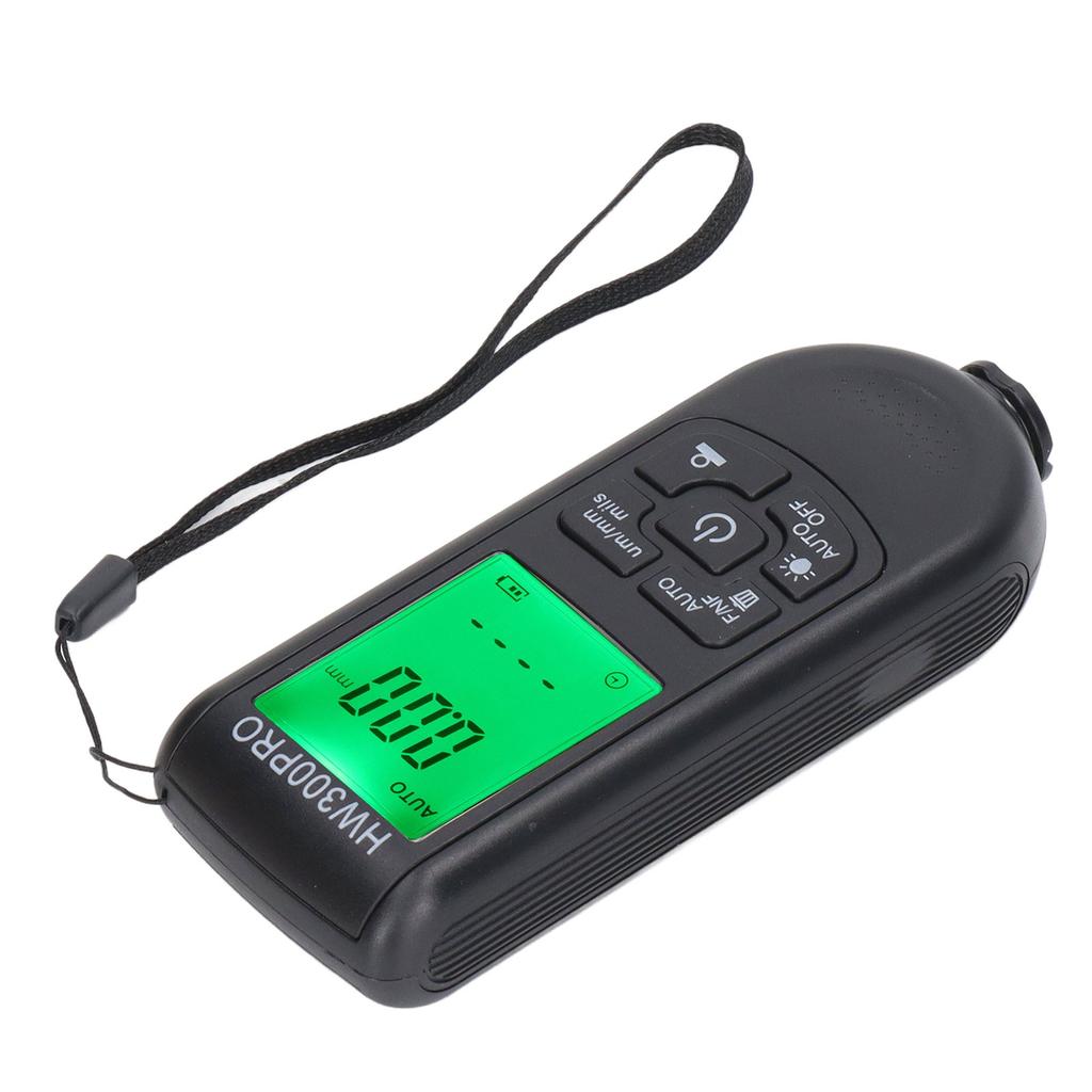 Digital Coating Thickness Gauge ABS with Portable Rope Automatic Shutdown Function Paint Coating