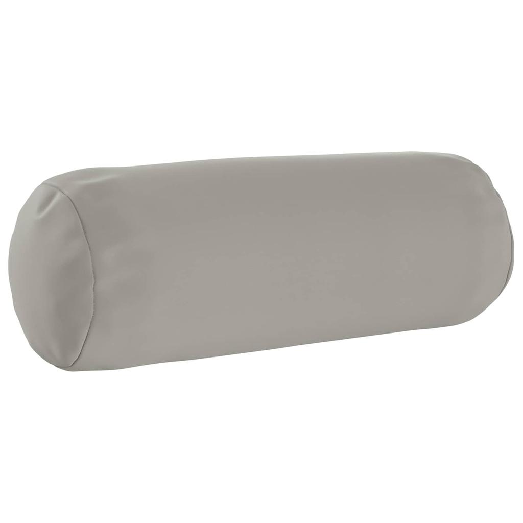 Cushion Cover 2 pcs HEERLEN Grey Ø 15 x 40 cm Polyester