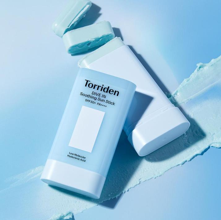 TORRIDEN DIVE-IN Увлажняющий успокаивающий солнцезащитный стик SPF50+ PA++++ | Увлажняющий и портативный корейский солнцезащитный крем – 19г