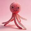 Cute Baby Octopus Plush Keychain Small Octopus Doll Kids Ocean Theme Gift Bag Pendant Decoration