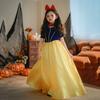 Halloween Kids Dress Snow White Cosplay Out Dress Girls Red Riding Hood Shawl Cape Queen Dress