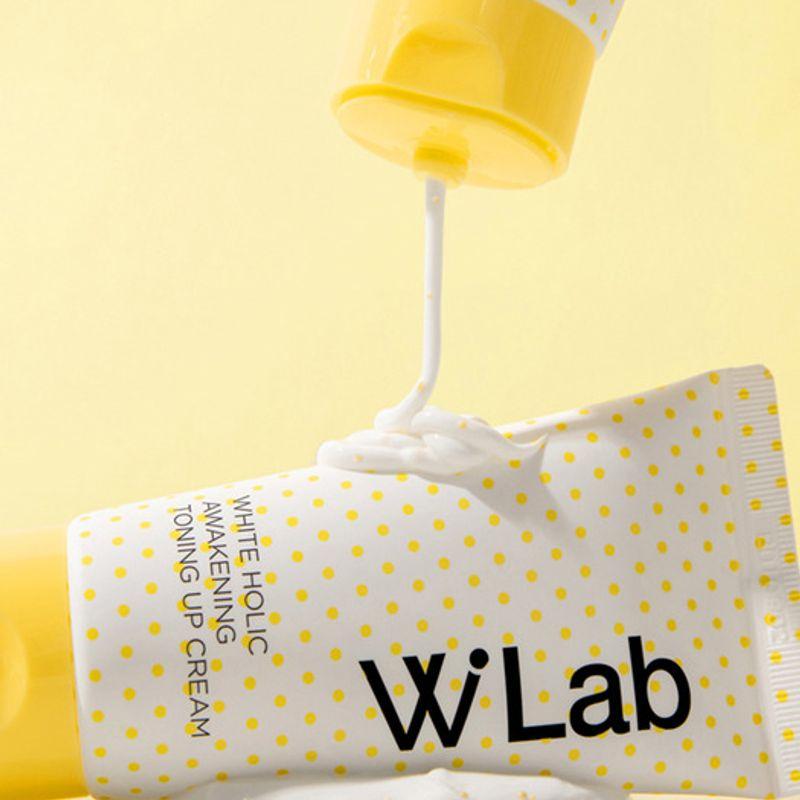 WLab Крем для тонизирования и осветления кожи Whiteholic Awakening 50 мл / Витаминный крем для выравнивания тона, осветления, ухода за пятнами и увлажнения
