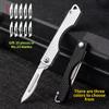 New Mini Art Knife Outdoor Folding Keychain Small Blade Sharp High Hard Portable EDC Surgical Handle Mini Portable