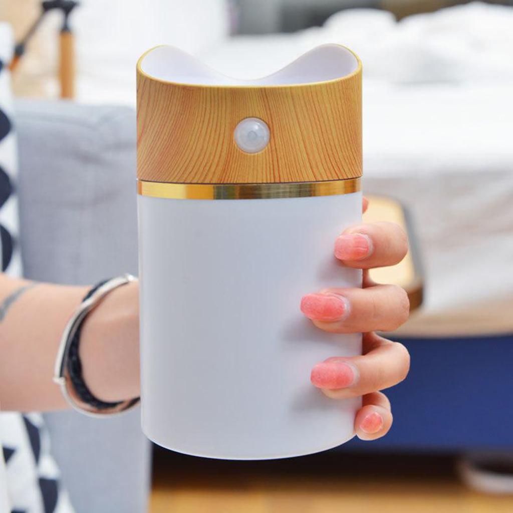 380 ML Mini Portable Ultrasonic Air Humidifer Aroma Essential Oil Diffuser USB Mist Maker Humidifiers for Home