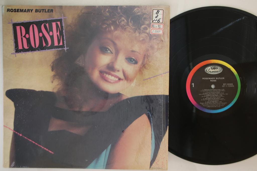 LP Пластинка РОЗМАРИ БАТЛЕР - Роза ST12320 CAPITAL 1984 США Рок Б/У