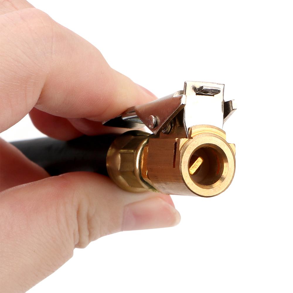 Digital LCD Display Inflation Monitoring Manometer Car EU Tire Air Pressure Inflator Gauge LED Backlight Vehicle Tester