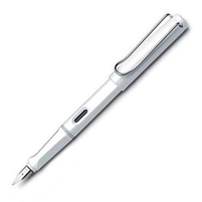 LAMY Safari Перо-ручка F, Белый, Размер (хорошо), L19WT-F [Б/У]