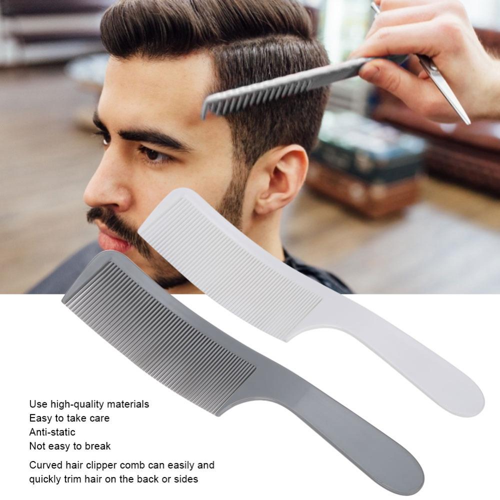 4PCS Ergonomic Handle Barber Clipper Combs Multi-Color Set Flat Top Comb Hair Cutting Comb  Home Use