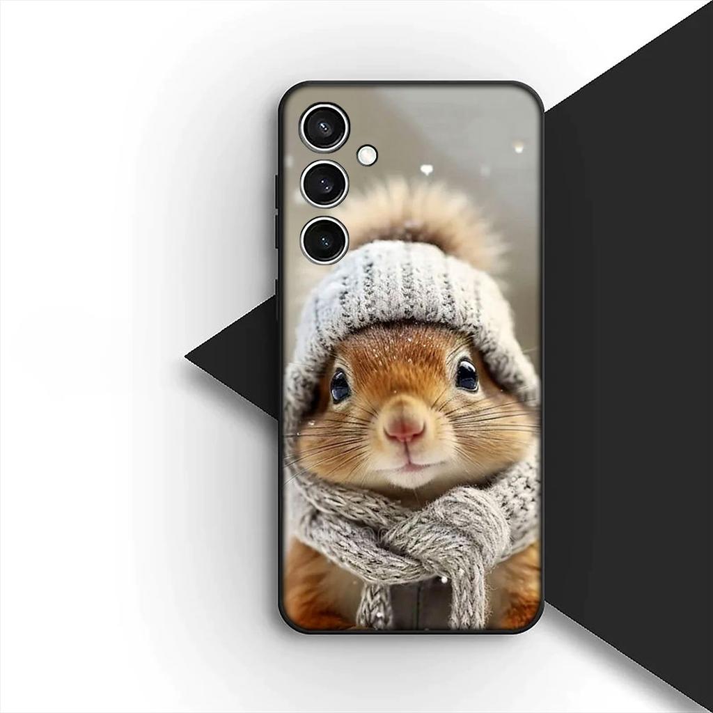 Sika deer Squirrel Silicone Cover for Xiaomi Poco C75 C65 C85 X7 X6 M8 F7 F8 Ultra F6 Pro 5G Mi Coque Phone Case