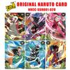 KAYOU Оригинальные Карты Наруто MR UR SP SSR SR R PTR Эпоха Ниндзя N Издание Аниме Итачи Саске Какаши Полный Набор Коллекционная Карта