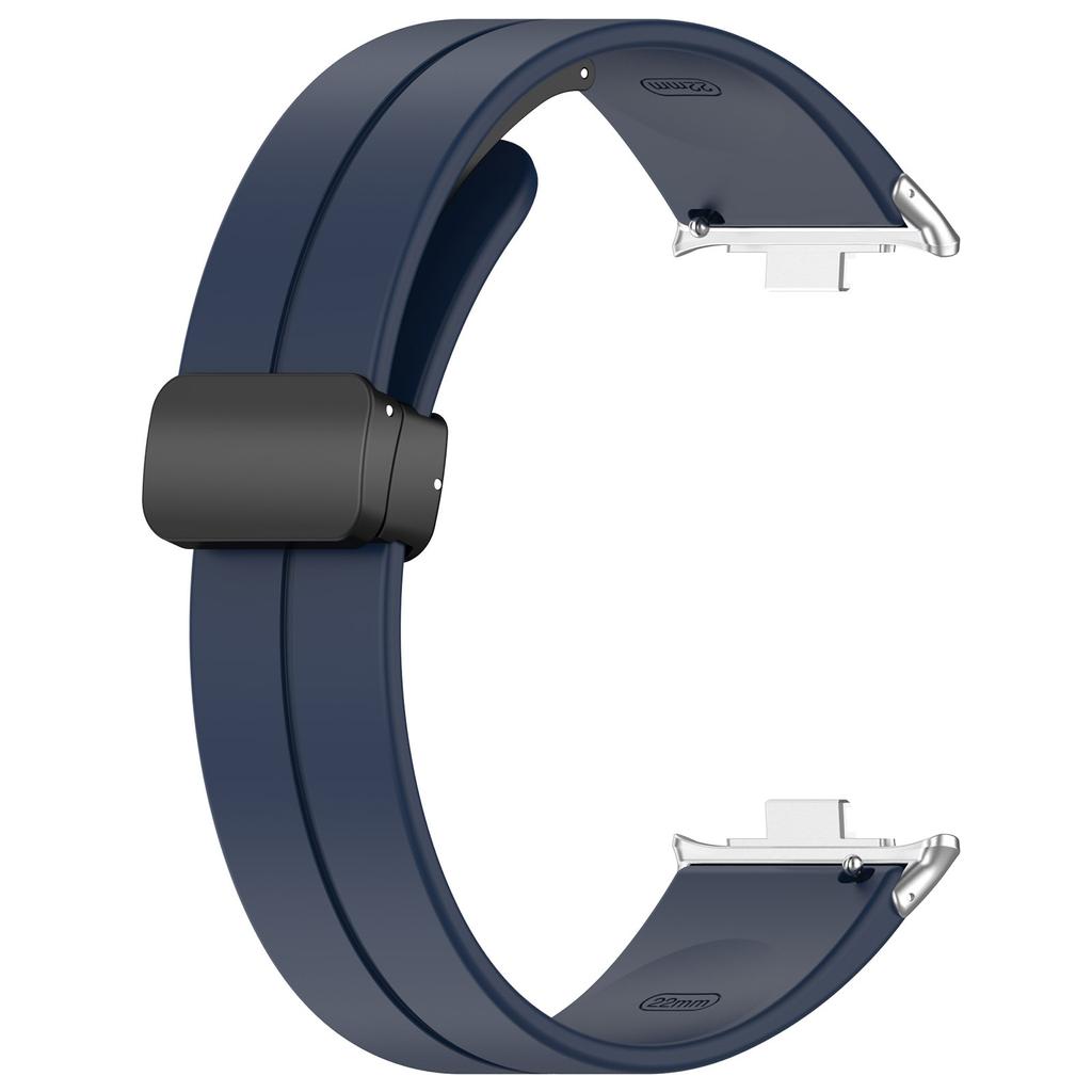 Силиконовый браслет для часов Redmi Watch 4, магнитный складной браслет с пряжкой для Xiaomi Band 8 Pro SmartWatch Band
