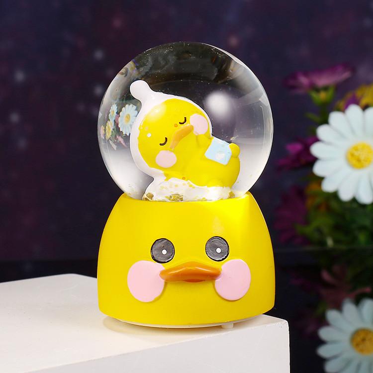 Мини-хрустальный шар на космическую тематику, настольное украшение со светодиодной подсветкой, подарок на день рождения для детей