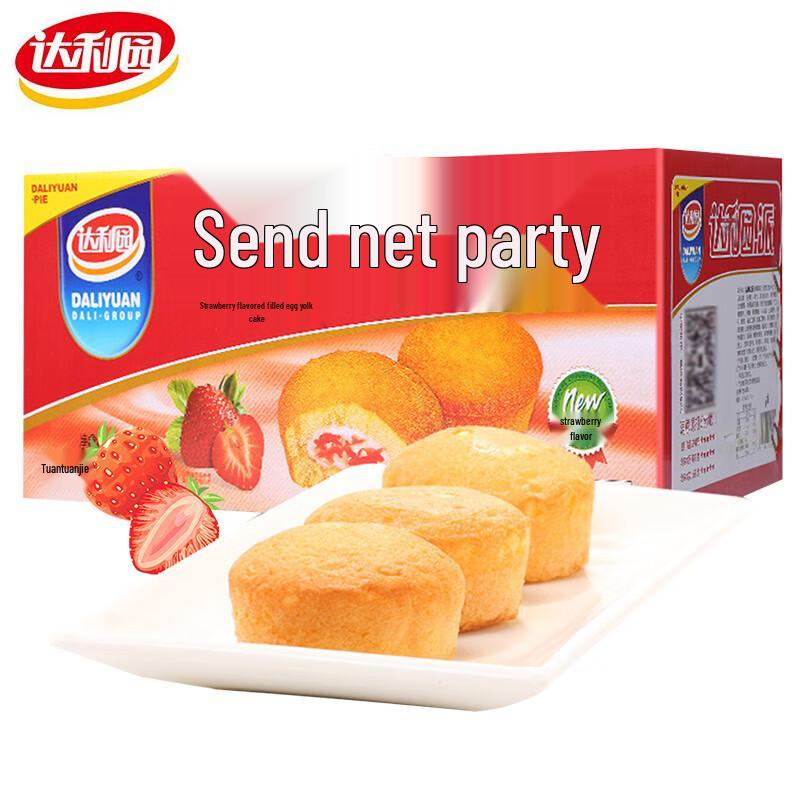 Клубничный пирог Далиюань
