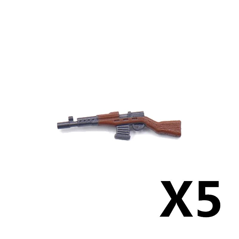 Военные Солдаты Фигурка Оружие Строительные Блоки Пистолет Попоша MP40 АК74 Винтовка Ракетная установка Пуля Огнемет Игрушки Подарок T051