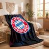 Bayern Munich Theme Fleece Blanket Cozy Soft Plush Blanket For Bedroom Couch Travel